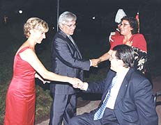 Ex-Ministro de Industria, Turismo, ComercioSr. Don Joan Clos y Sra. 